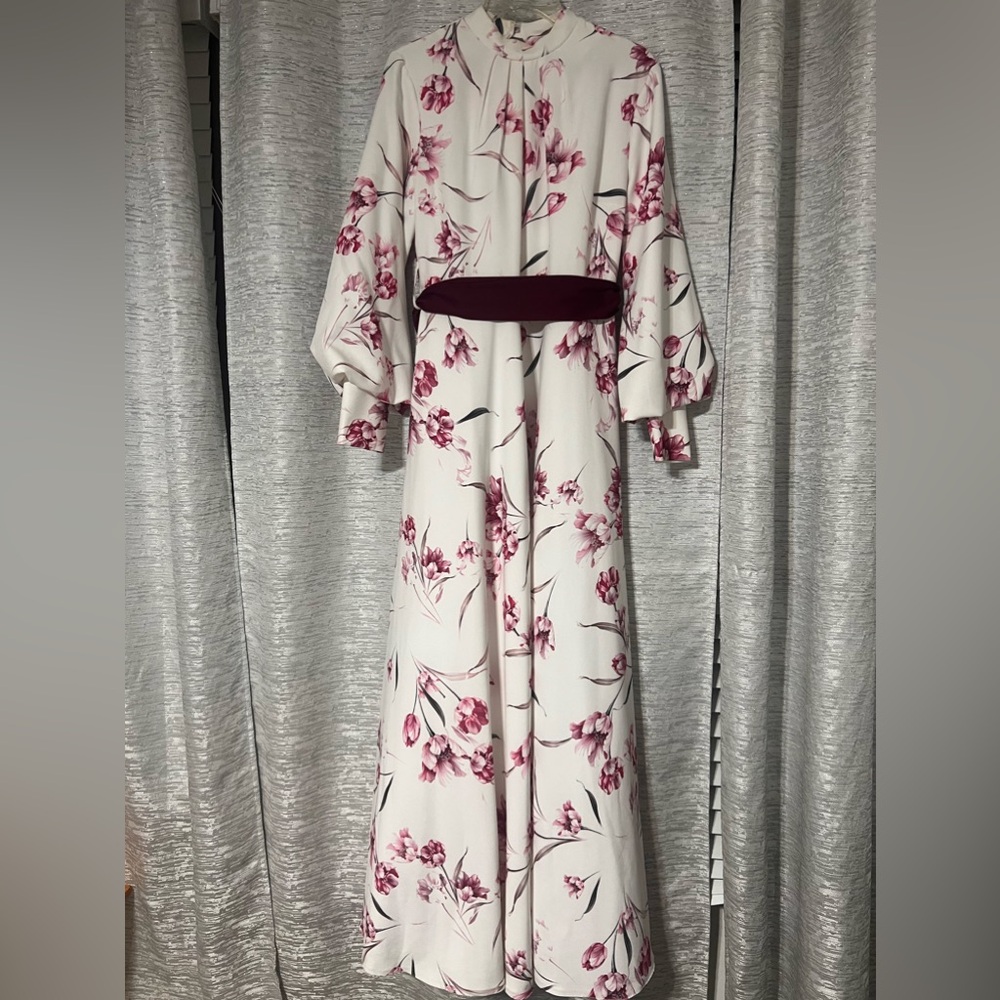 Modest Floral Dress